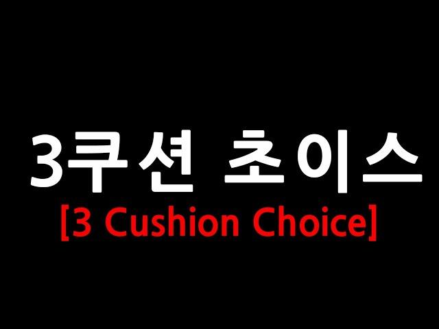 3쿠션 초이스 _ 3 Cushion Choice