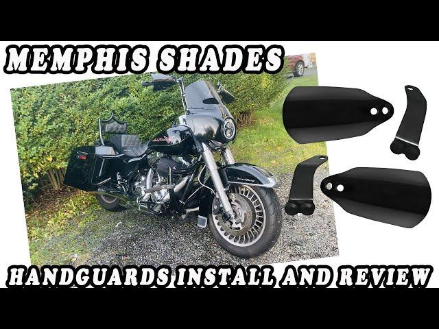 MEMPHIS SHADES HAND GUARDS INSTALL AND REVIEW