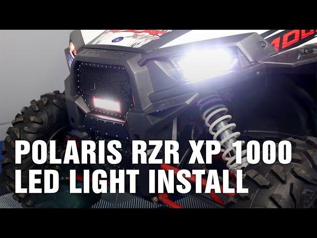 Polaris RZR XP 1000 Heretic LED Light Install