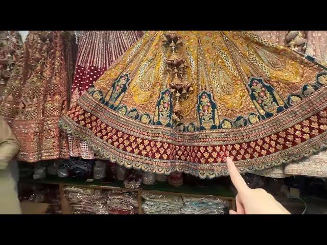 Indian Lehengas in Purana Qila | Street Walk | Bridals for Rent |