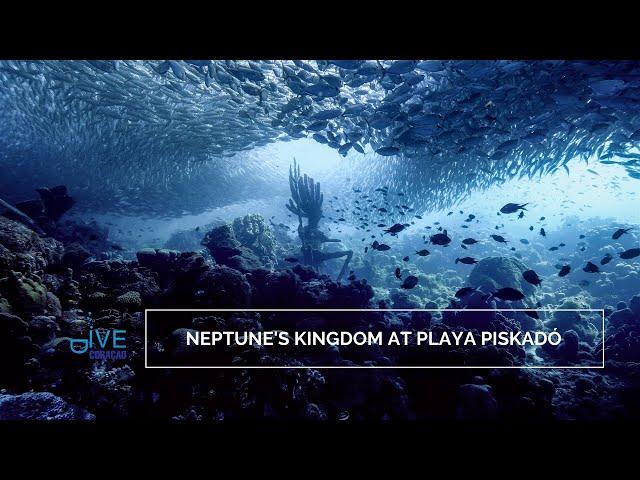 Diving the King Neptune Sculpture at Playa Piskado in Westpunt Curacao | Dive Travel Curacao