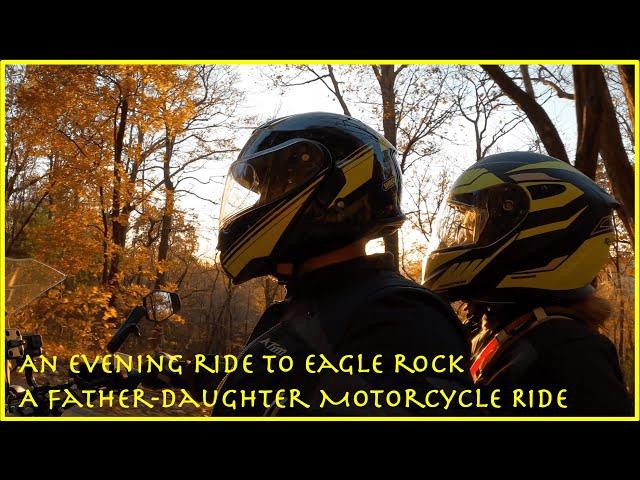 A Father Daughter Motorcycle Ride, Fall Colors in Western NC on '19 KTM 790 Adventure, A Short Movie