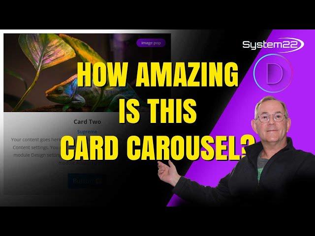 Divi Theme How Amazing Is This Card Carousel?