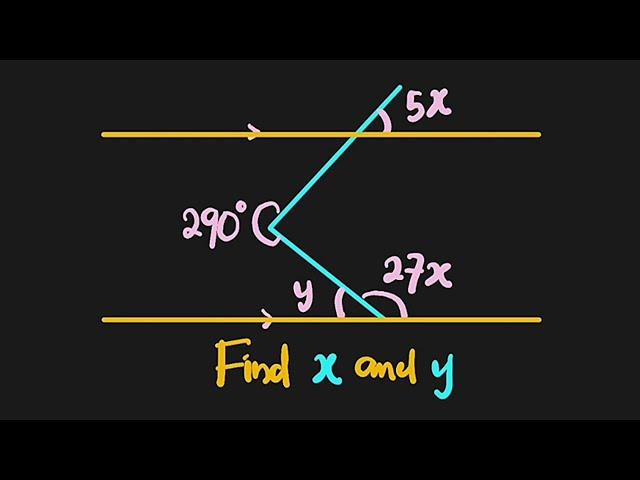 Plane geometry | finding x and y values