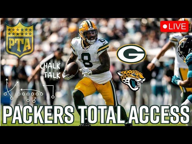 LIVE Packers Total Access Chalk Talk | Green Bay Packers vs Jacksonville Jaguars NFL Highlights