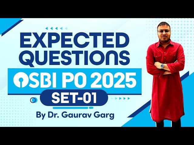 Expected Current Affairs for SBI PO 2025 exam by Dr Gaurav Garg