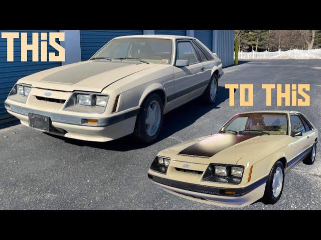 Barn Find Fox Body / First Wash in 10 Years