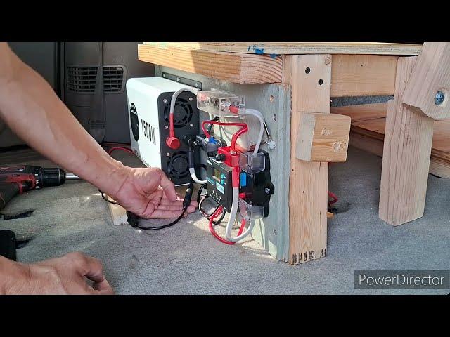 Van Build-Stage 5 | Solar Power Supply System with LiFePO4 Battery