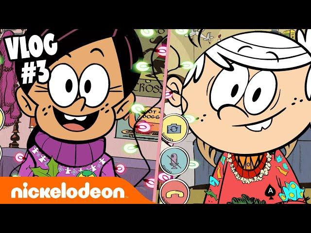 Lincoln & Ronnie Anne’s Vlog #3: Holiday Special ️ The Loud House & Casagrandes