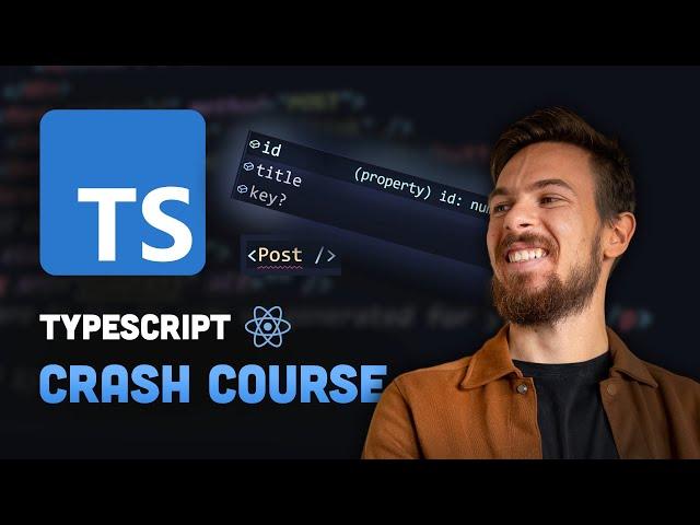 Learn Typescript with React | Quick Crash Course