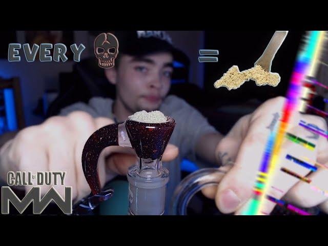 Call of Duty but everytime I die I add kief to my bowl