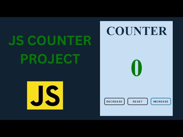 javascipt counter project