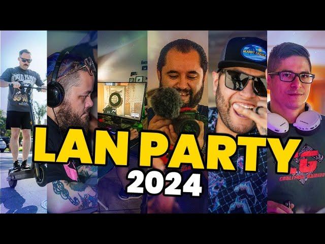 We rode a SCOOTER at a LAN PARTY! - CG Summer LAN 2024