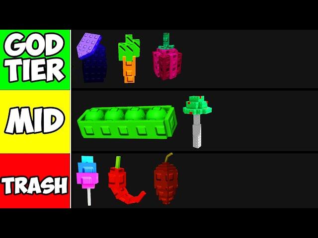 GROW A GARDEN PLANT/SEED TIER LIST! (Best Plants/Seeds In Grow A Garden) ROBLOX
