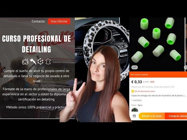 Me regalan un CURSO PROFESIONAL de DETAILING + Otra propuesta no tan decente... (¿DROPSHIPPING?)