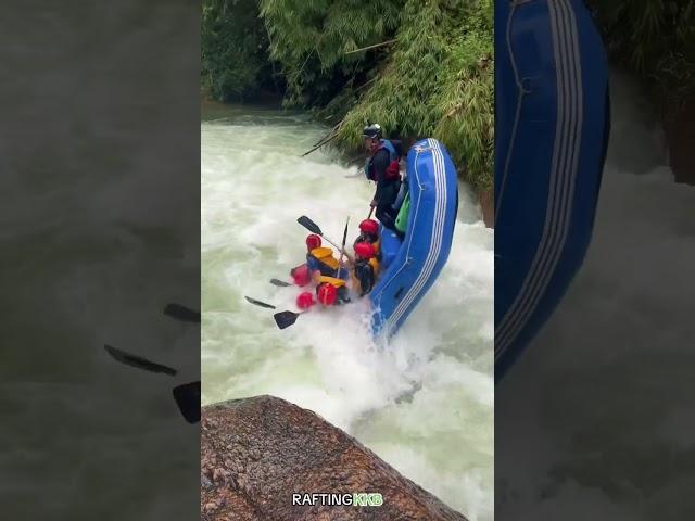 White water rafting is fun 