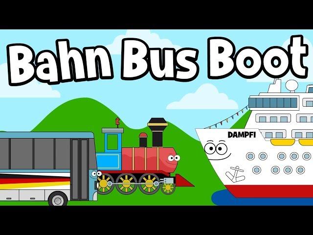   Kinderlied Familienausflug - Bahn Bus Boot - Hurra Kinderlieder