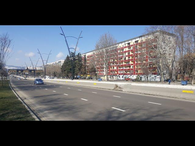 Tbilisi 10.03.2021. И снова Третий массив! Кахетинское шоссе-ул. Триалети-ул. Сацхениси. 117-я школа