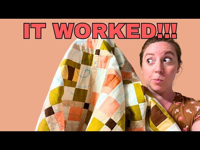 How To Mark a Quilt For Spiral Quilting on a Domestic Sewing Machine! + a Special Guest!!!