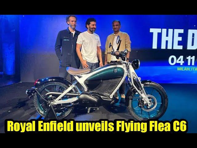 Royal Enfield has launched the Flying Flea | Lighty weight Electric motorcycle