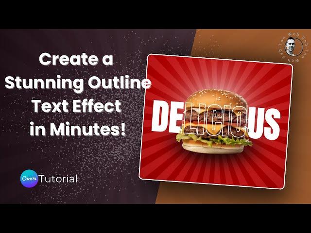 Create a Stunning Outline Text Effect in Minutes with Canva!