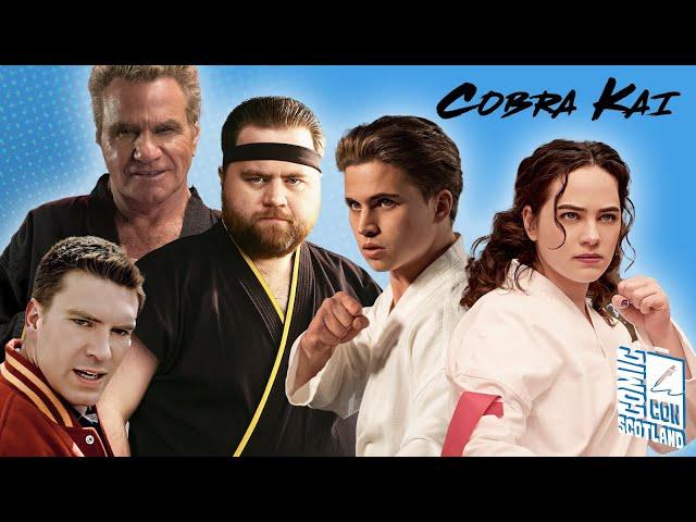 “There’s only one Karate Kid and that’s Johnny Lawrence” | Cobra Kai Cast at Comic-Con Scotland 2024