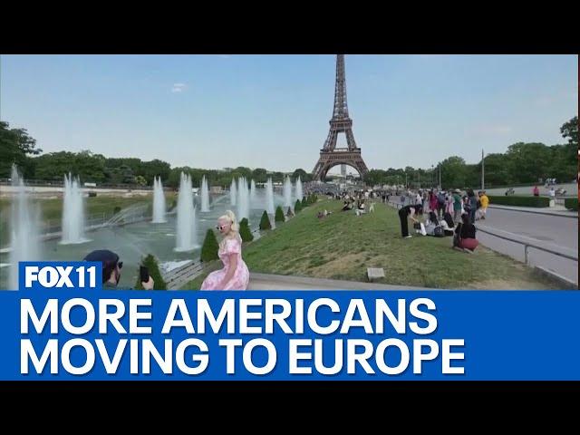 Americans are moving to Europe due to growing US crime, quality of life