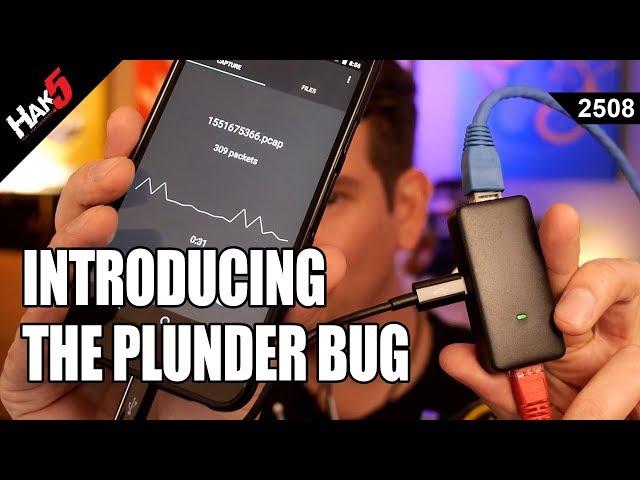 Introducing the Plunder Bug - A Smart LAN Tap by Hak5 - Hak5 2509