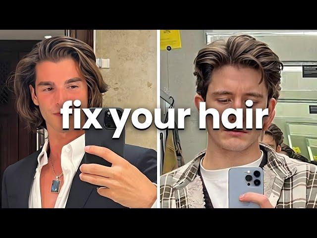 Stop doing this if you want great hair as a man