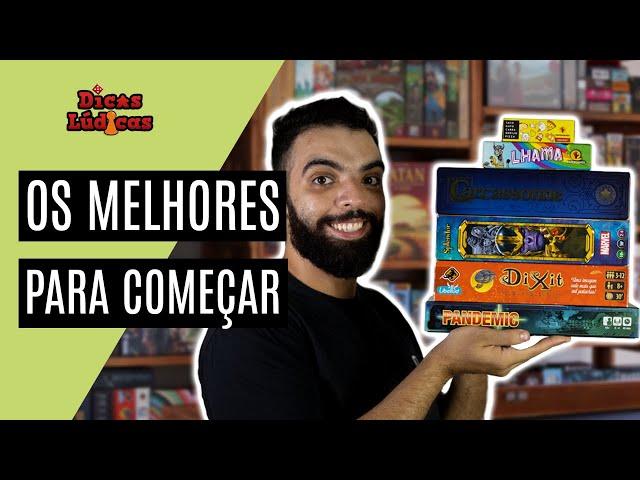 OS MELHORES PARA COMEÇAR | 6 Jogos de Tabuleiro Para Iniciantes - Dicas Lúdicas