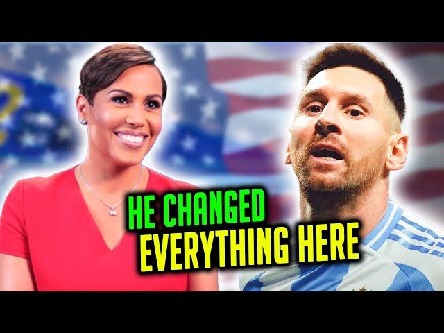 American Media Reaction on Lionel Messi vs Chile || Copa America 2024