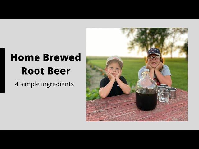 How to make Home Brewed Root beer