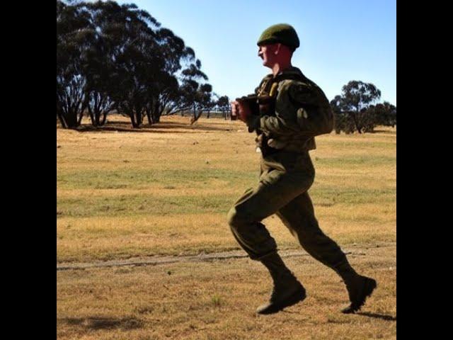 Beep test with music (Australian Army)