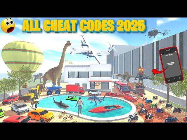 ALL INDIAN BIKE CHEAT CODE 2025 indian Bikes Driving 3D CODE | Indian Bike Driving 3D New Update |