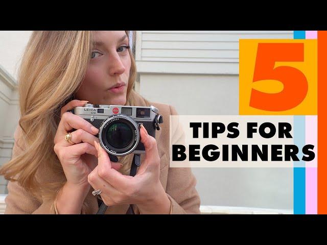 5 Photography Tips for Beginners