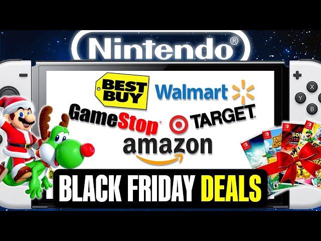 The BEST Black Friday Nintendo Switch Deals (Best Buy, Target, Walmart, GameStop, Amazon)