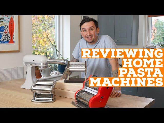 Testing domestic Pasta machines - with Mateo Zielonka The Pasta Man