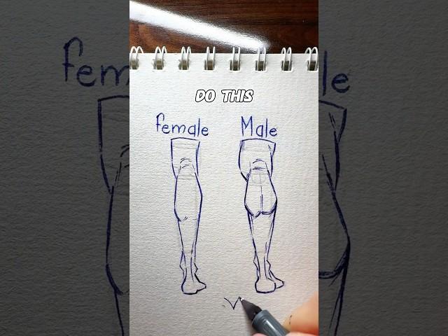 Legs drawing tutorial EasyPeasy #howtodraw