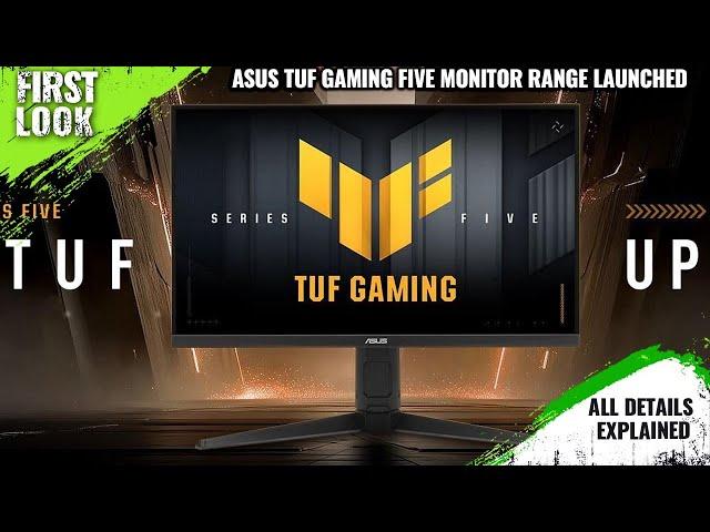 ASUS TUF Gaming Series VG27AQML5A And VG34WQML5A Five Monitor Launched - Explained All Details