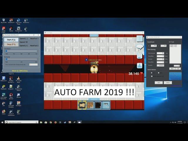 How to Auto Farm Growtopia 2019 !! (ONLY PC)