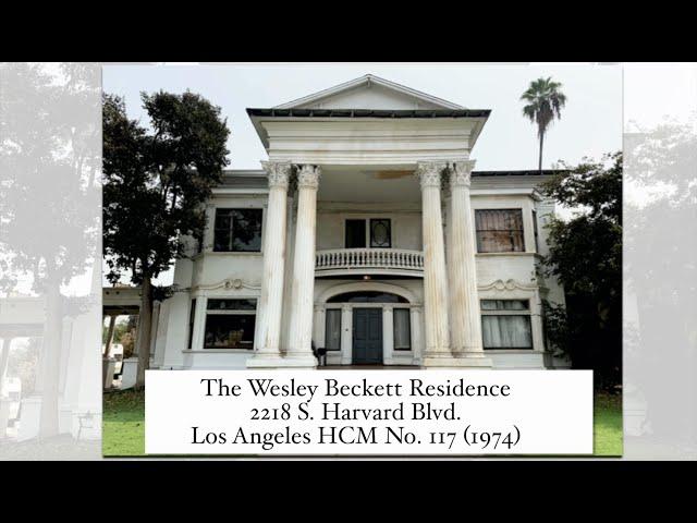 The Wesley Beckett Residence