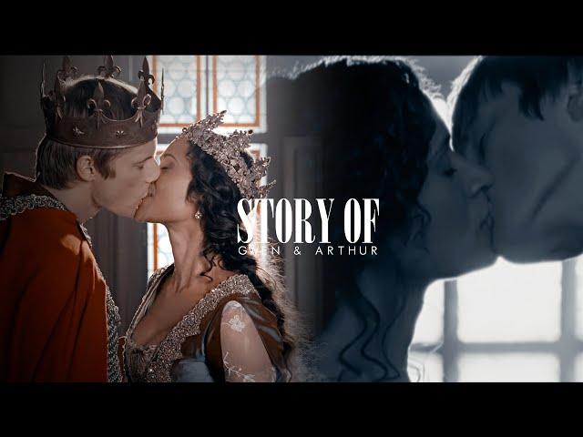 Story of Gwen & Arthur (BBC Merlin)