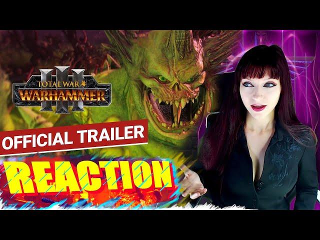 Spectacular! A Covenant with Chaos | Total War: WARHAMMER III Trailer REACTION
