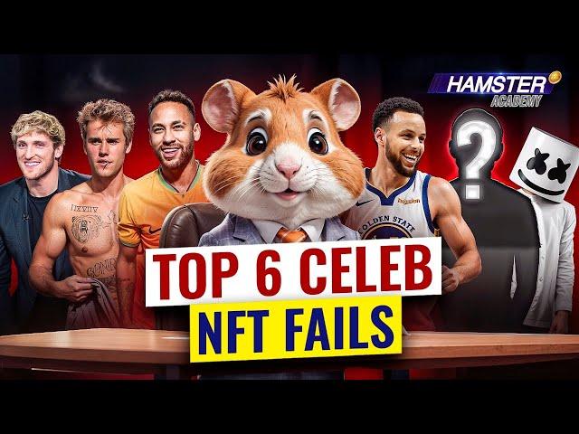 Celebs who lost millions in NFTs: Gary Vee, Marshmello, Bieber, Curry, Neymar ️ Hamster Academy