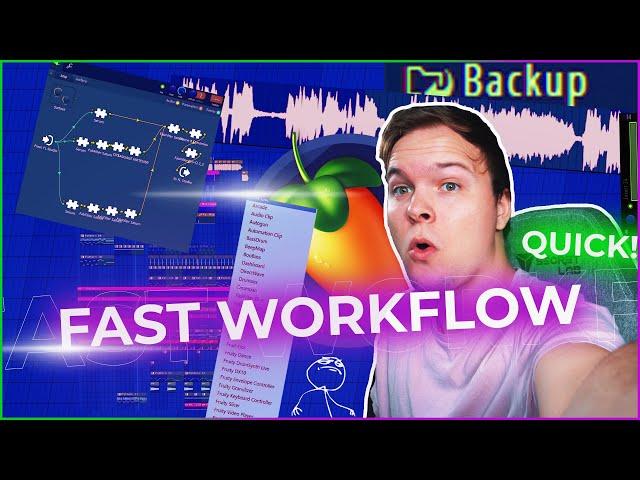 Top 5 tipps for FAST workflow in FL Studio