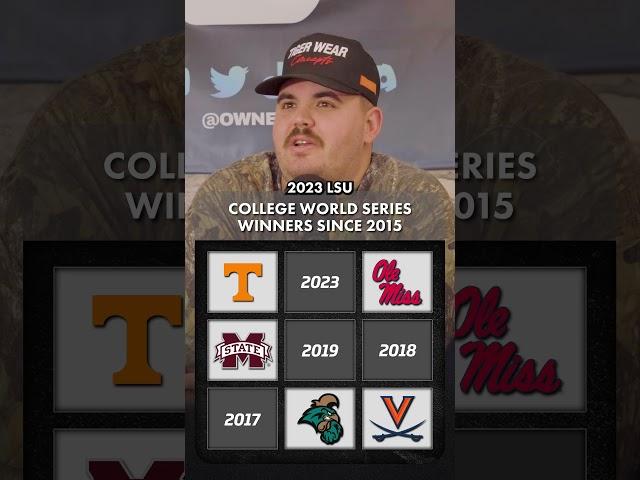 Can you name every College World Series winnner since 2015? #sports #sportstrivia #ncaatrivia