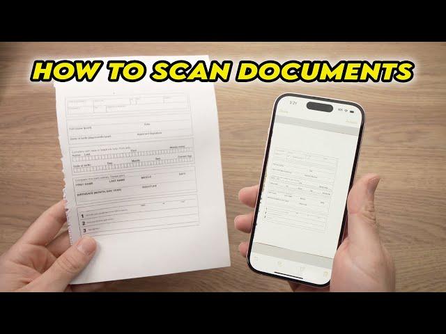 iPhone 15/ Pro / Plus: How To Scan Documents