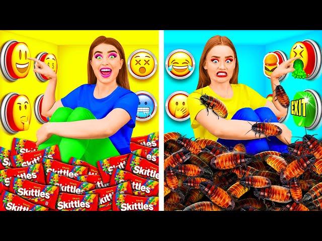 1000 Mystery Buttons Challenge Only 1 Lets You Escape | Funny Challenges by Fun Challenge