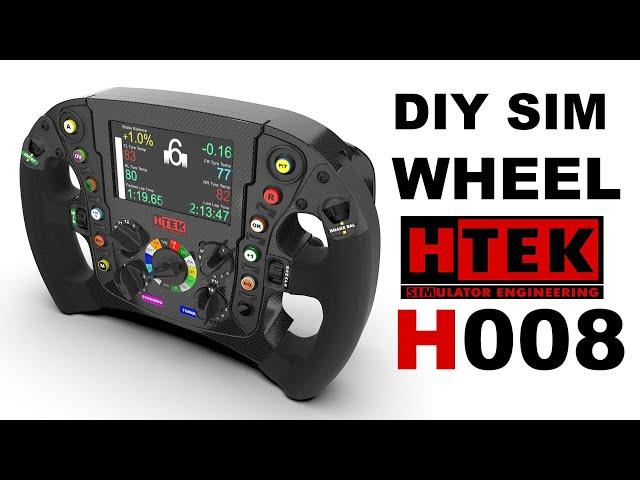 DIY Sim racing steering wheel | HTEK H008 | HTEK Simulator Engineering