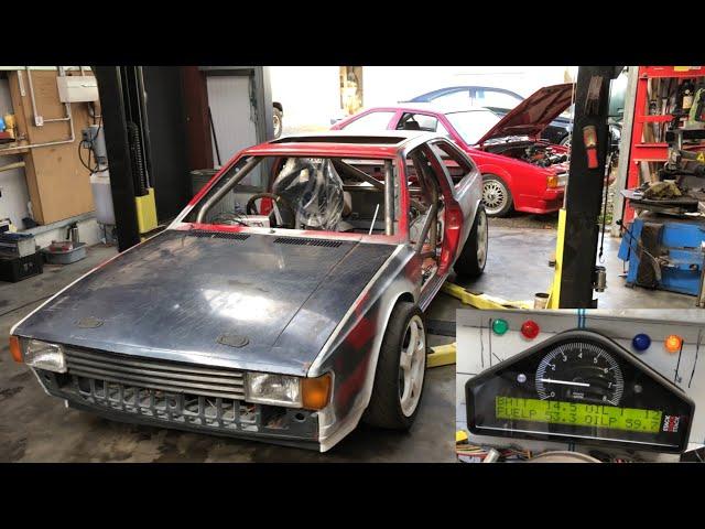 Stack ST8100 dash + Lots of updates! RWD Mk2 Scirocco 20v 1.8T Build 11